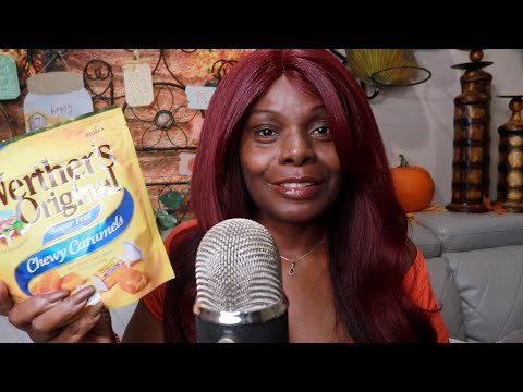 Perfect Treat While Waiting On Thanksgiving Dinner Werther's Chewy Caramels ASMR Eating Sounds