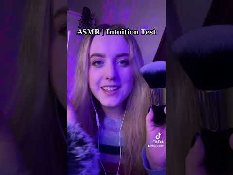 ASMR | Intuition Test