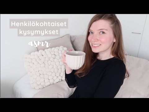 ASMR suomi - Henkilökohtaiset kysymykset roleplay kokoelma 🇫🇮 Finnish language asmr