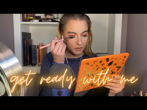 ASMR | another whisper ramble grwm & coffee drinking