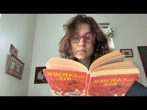 asmr reading catcher in the rye 