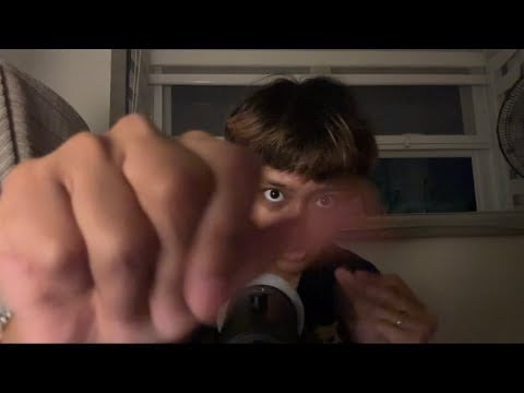 an attempt at fast n aggressive asmr