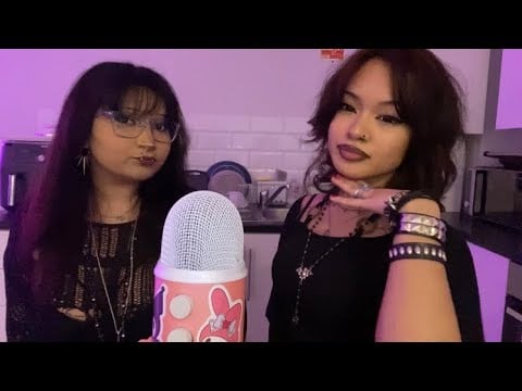 My Friend Tries ASMR For The First Time (her voice is so tingly)