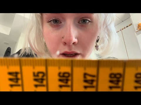 lofi asmr! [subtitled] measuring your abnormal face!