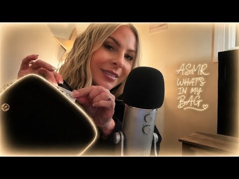 ASMR What’s In My Bag Close Clicky Whisper 