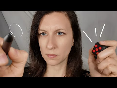 ASMR Face Examination, Inaudible Speaking