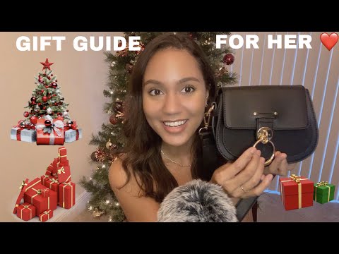 ASMR - CHRISTMAS GIFT GUIDE FOR HER 2020