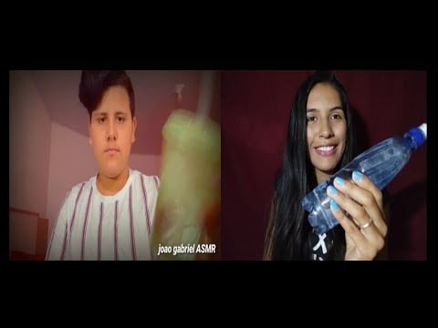 ASMR SONS LÍQUIDOS + MOUTH SOUNDS/ COLAB JOÃO GABRIEL ASMR