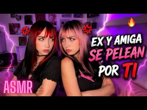Ex y tu Amiga de la Infancia se Pelean por Ti 🔥😈 | ASMR Roleplay