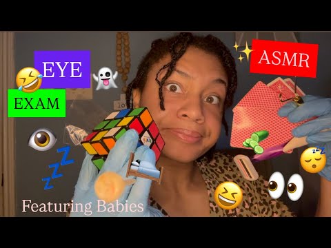 ASMR - Eye Exam With My Associates