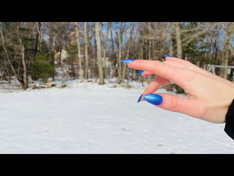 ASMR! Snow And Ice! ❄️