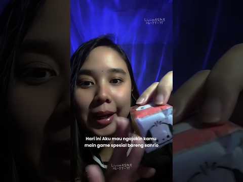 ASMR Focus Test Game with Sanrio Box Paper Squishy ✨ #asmr #focustest #papersquishy