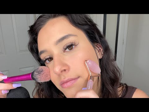 ASMR| GET READY WITH ME!!! (Doing my Makeup)