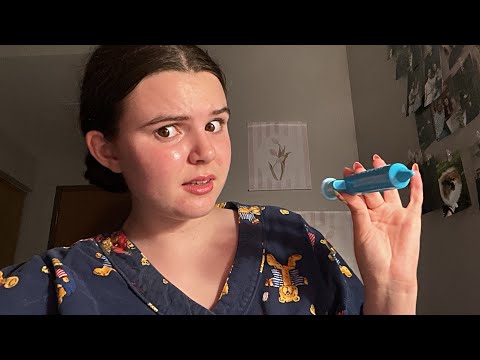ASMR chaotic & unprofessional doctor visit 👩‍⚕️👩‍⚕️