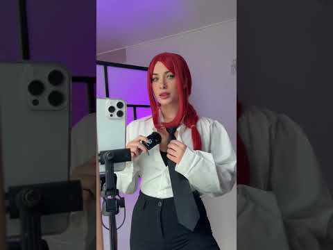 ASMR de Makima 🤤 #ASMR #cosplay #anime #asmrvideo