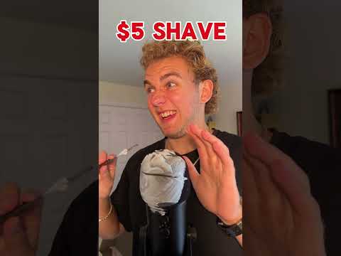 Asmr $5 vs $100 shave