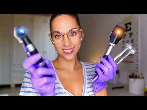 ASMR Ear Cleaning for Deep Sleep | 3 Hours Ear Wax Removal & Cranial Nerve Exam | No Talking