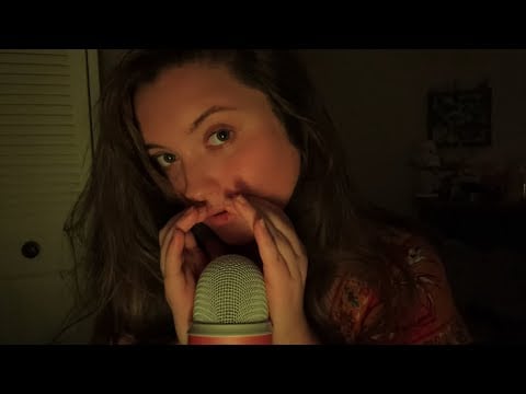 ASMR TURNING TRIGGER WORDS INTO INAUDIBLE WHISPERS/MOUTH SOUNDS