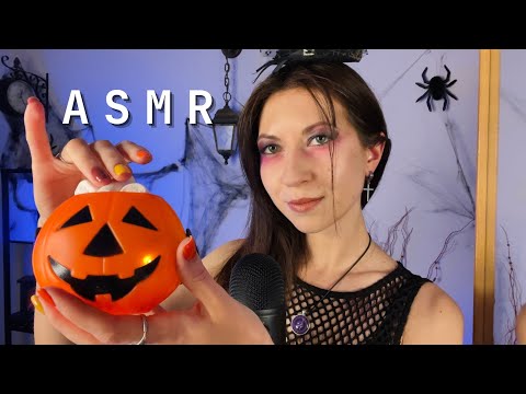 АСМР Делаю тебе макияж на Хеллоуин 🎃 (болталка, ролевая игра) HALLOWEEN Makeup