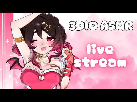 3DIO ASMR ♡ Bratty Ear Licks for Deep Relaxation ˖ ࣪⚝⋆ gentle mouth sounds~