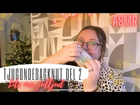 ASMR på svenska. Del 2 på denna Tjugondedag - mest tapping på mobilskal