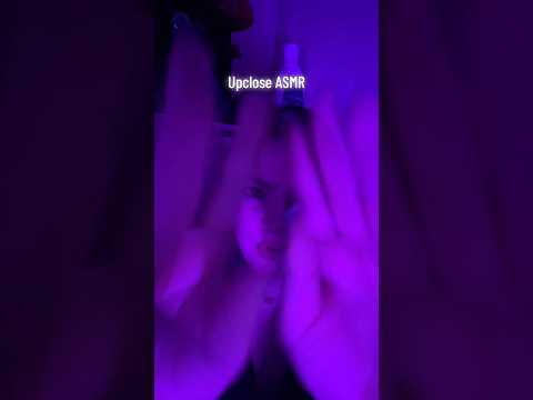 Upclose ASMR #tingles #visualtingle #relax #triggersforsleep #mouthsounds #mouthwhisper #roleplay
