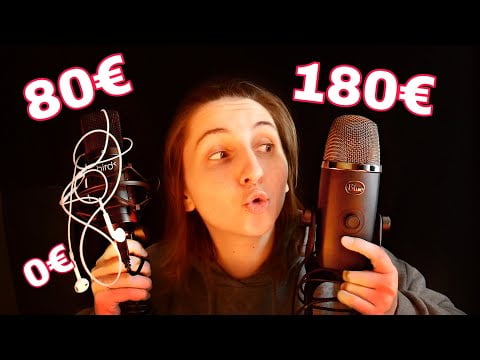 Micro à 0€ vs 80€ vs 180€ (ASMR)