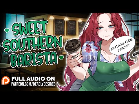 Cute Older Southern Belle Barista wants to DATE YOU | ASMR Roleplay
