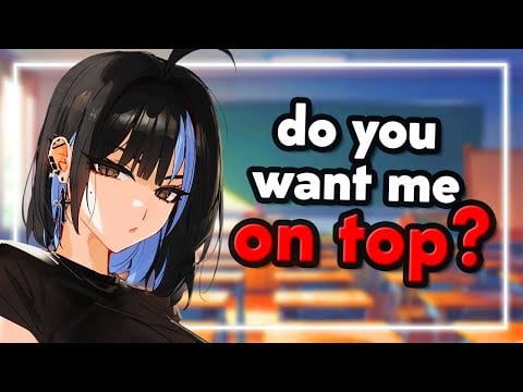 Goth Bully Falls in Love With You ♡ [Soft Dom] [Flirty] [Pet Names][Friends to Lovers] ASMR Roleplay