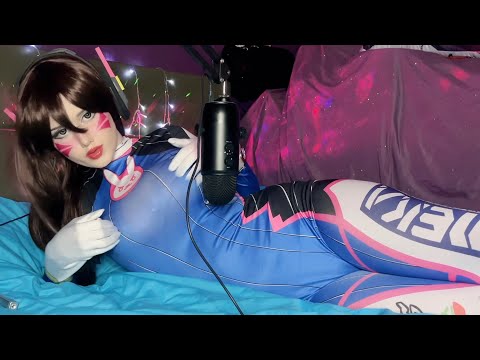 ♡ ASMR Bodysuit Scratching / Cosplay