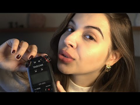 ASMR SONS DE BOCA PARA DORMIR COM TOQUES NA TELA