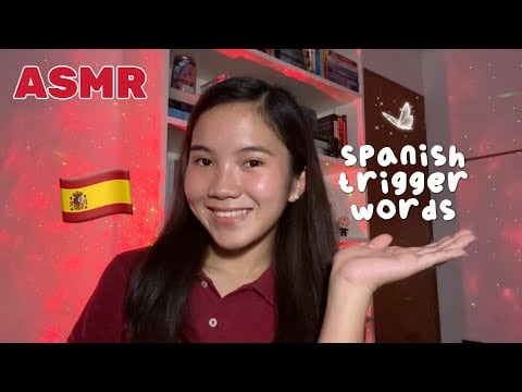 ASMR | FAST AND TINGLY SPANISH TRIGGERS WORDS 🇪🇸 | Mouth Sounds and Hand Sounds