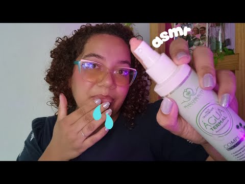 ASMR LIMPEZA DE PELE com BANHO DE GATO 😍💕