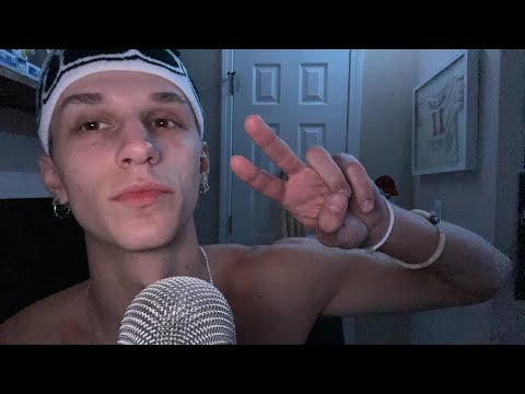 ASMR// Fast and Aggressive Hand Sounds and Mouth Sounds (no talking)