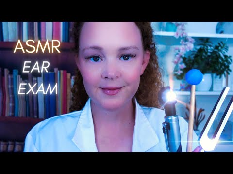 ASMR Ear Examination Roleplay, Soft Spoken | Glove Sounds, Personal Attention