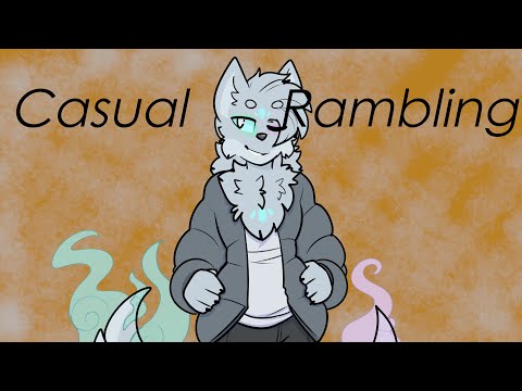 Casual rambling to help you sleep [Furry ASMR]