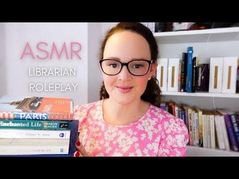 ASMR Librarian | Soft Spoken, Typing, Writing, Page Turning