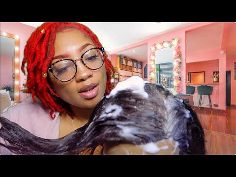 ASMR | Relaxing Hair Wash & Shampoo 🧴