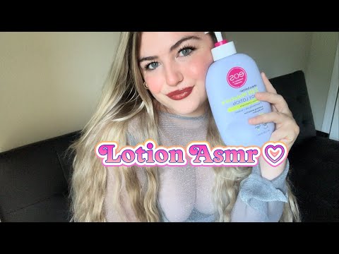 Tingliest Lotion Sounds EVER!✨ asmr ♡