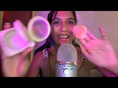 ASMR FAST : maquiando você rápido 💄 #asmrfastandaggressive