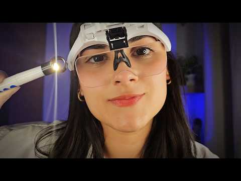 ASMR LIMPEZA DE OUVIDO REALISTA 👂Roleplay Medical✨️