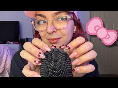 ASMR | fast & aggressive BARE mic triggers with MOUTH SOUNDS 😴