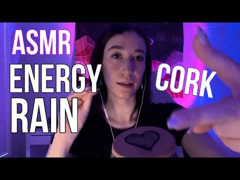 ASMR Energy Rain (on Cork) | ASMRnoa