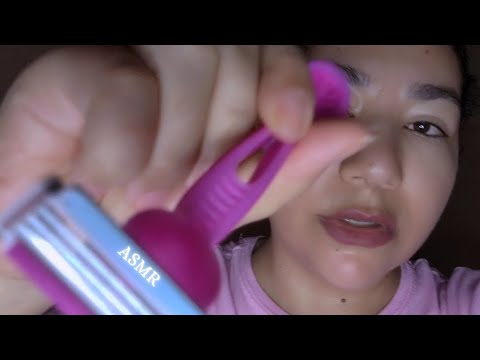 ASMR - Depilando Suas Axilas | Esfoliação Cremes Chuveirinho e +