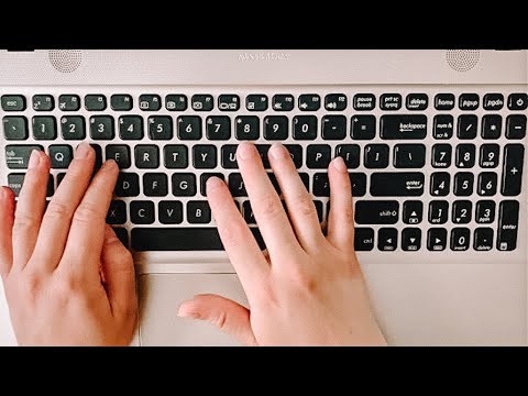 ASMR Typing/Keyboard Sounds (No Talking)