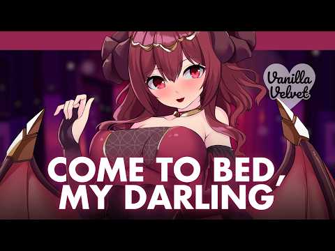 Sleep Demon Puts You to Bed (Monster Girl Audio • Cuddles • Sleep Aid • Comfort • Kisses)
