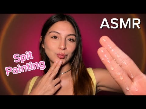 ASMR ROLEPLAY / SPIT PAINTING INTENSO + Mucha B4BITA