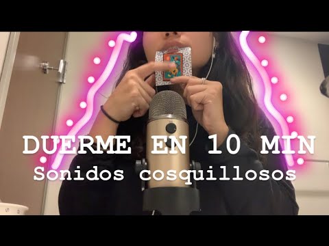 ASMR ESPAÑOL- Soniditos para DORMIR.