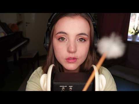 ASMR 💤 Tracing letters on your face 💤 1000% Tingle guarantee 🩷 Visual ASMR with echo and whispers 🩷