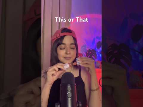 ASMR this or that ای اس ام آر 😴انتخابت کدومه اولی یا دومی